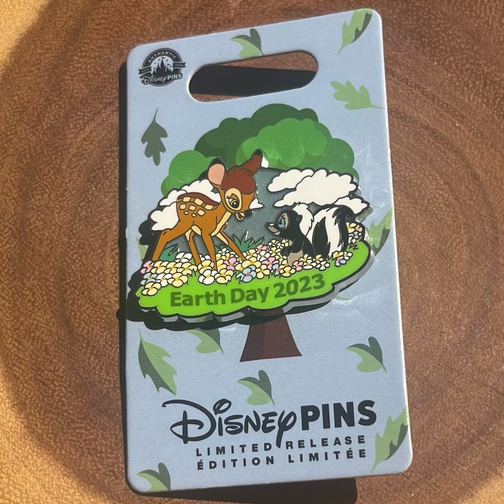 Bambi and Flower Limited Release Pin